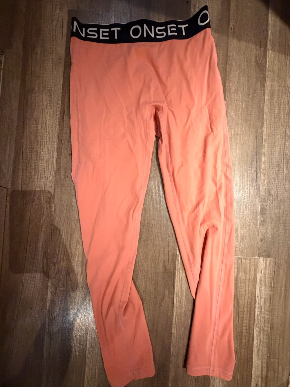 Onset Coral High-Waist Leggings
